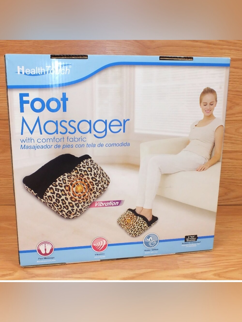 HealthTouch Foot Massager - Leopard Print